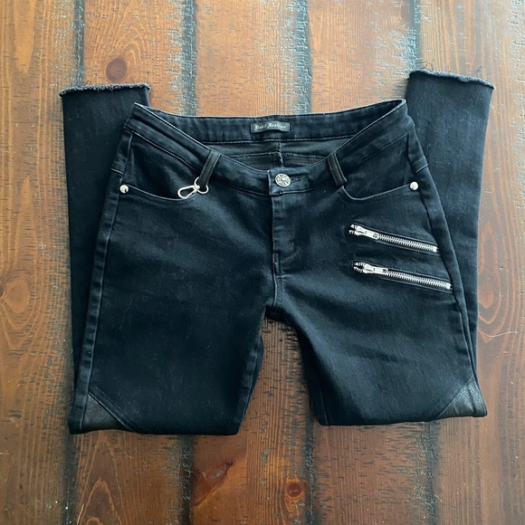 Devil Fashion jeans pants goth punk rock emo size Small ~ - Picture 2 of 9